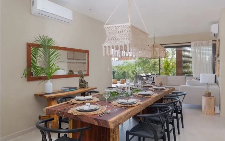 Condos Premium • Aldea Zama • Tulum • 3 Rec • 230m2 •  Rooftop privado.