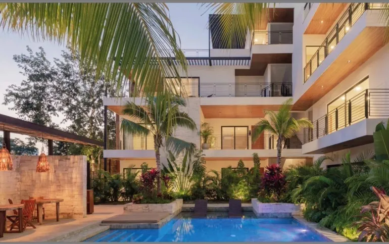 Condos Premium • Aldea Zama • Tulum • 2 Rec • 208m2 • Rooftop.