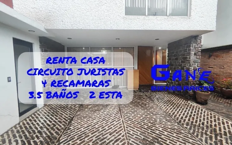 Renta Casa Circuito Juristas Satelite Naucalpan Estado de México