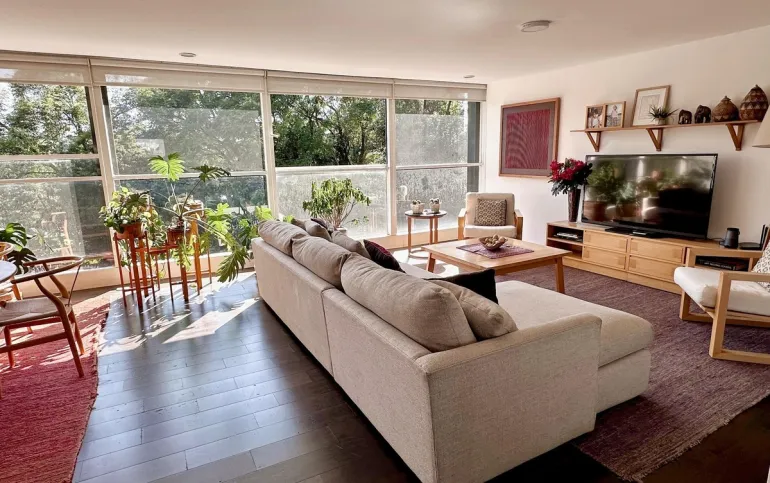 Departamento en Renta Amueblado y Equipado en Lomas de Chapultepec