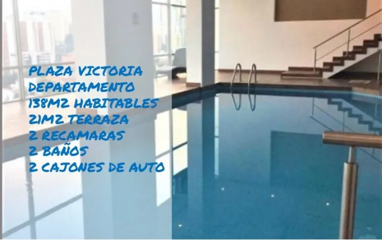 Venta Departamento Plaza Victoria Interlomas Huixquilucan