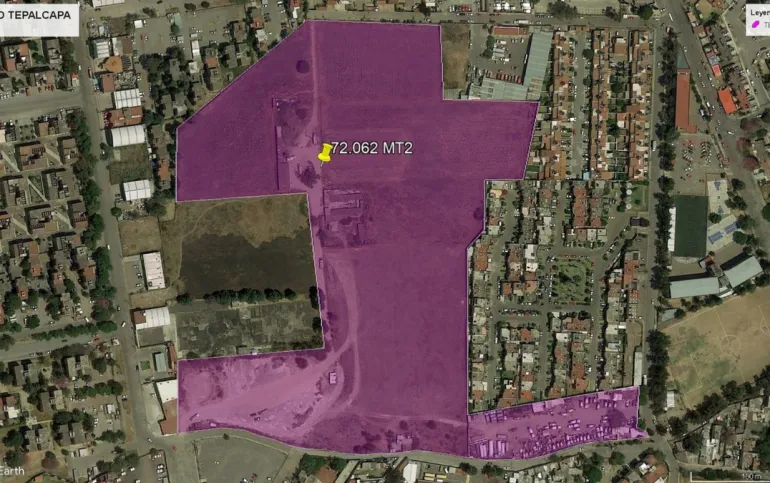 TERRENO EN VENTA – TEPALCAPA, CUAUTITLÁN IZCALLI, ESTADO DE MÉXICO