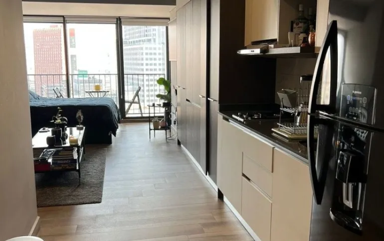 Departamento tipo estudio en renta