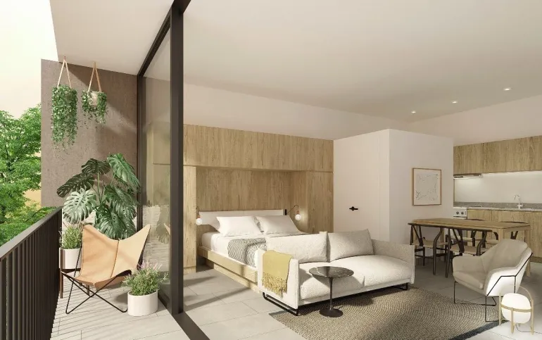 El mejor Departamento 1Rec Hermosa Vista en Tlalpan Coyoacán El Reloj