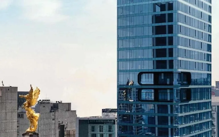 Departamentos de lujo Thompson Mexico City, Paseo de la Reforma frente al Ángel