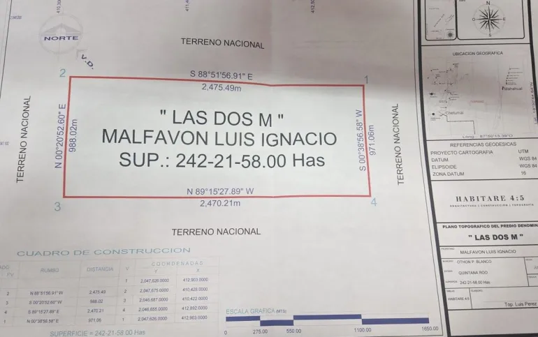 TERRENO EN VENTA MAHAHUAL  QUINTANA ROO