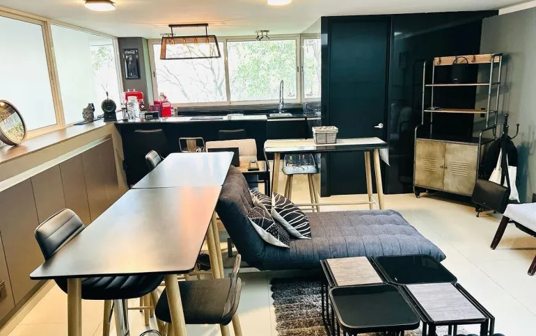 Loft amueblado o semi amueblado