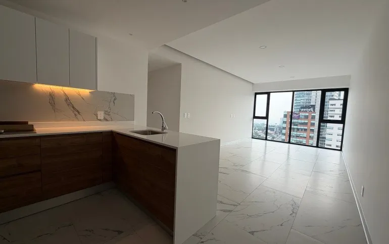 RENTA DEPARTAMENTO EN SANTA FE A ESTRENAR