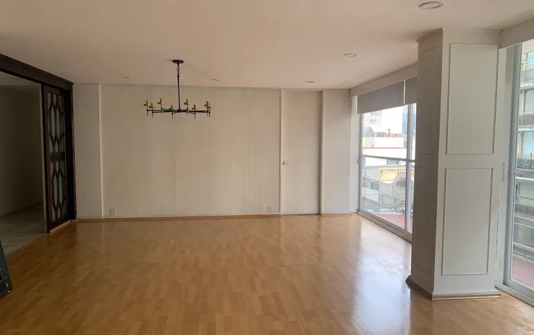 RENTA AMPLIO DEPTO EN PISO ALTO BUENA LUZ POLANCO BLAS PASCAL