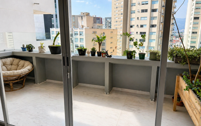 Departamento con Terraza, Capri, Hda. Del Ciervo, Hda. De las Palmas, Interlomas