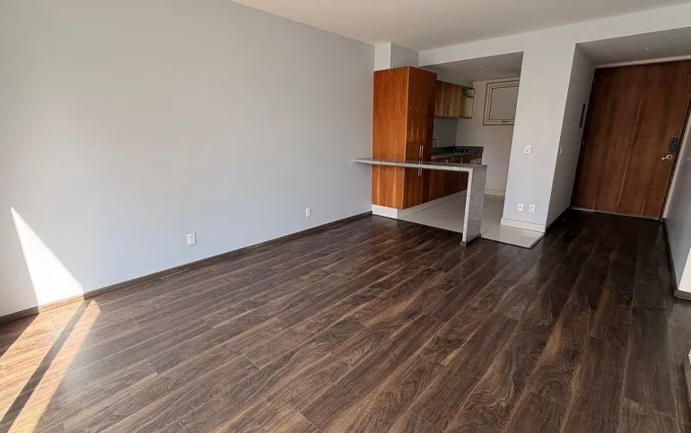 Espectacular Departamento con Gran Terraza Privada a 5 Min de Santa Fe