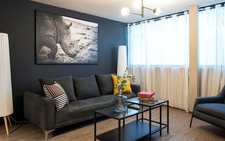 Departamento amueblado en renta – Colonia Roma Norte