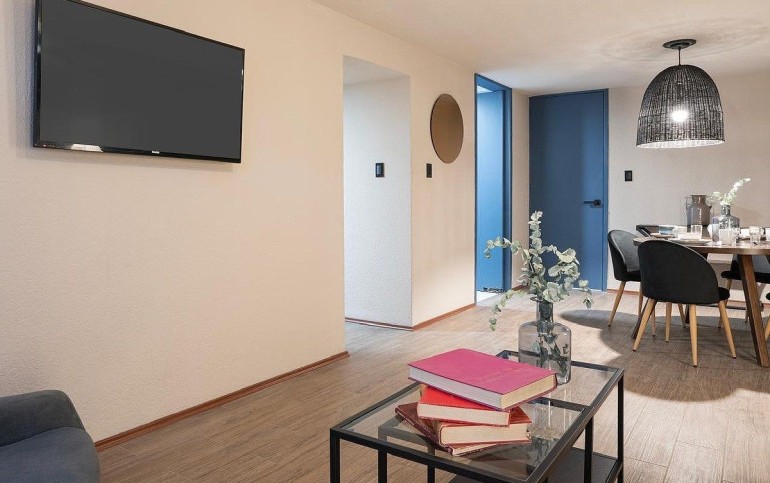 Departamento amueblado en renta – Colonia Roma Norte