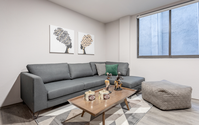 Exclusivo Departamento Amueblado en Renta – Roma Norte