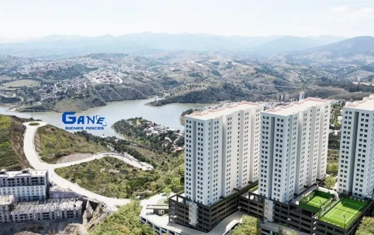 Renta Departamento Sky View Terraza 100m2 Zona Esmeralda Atizapan