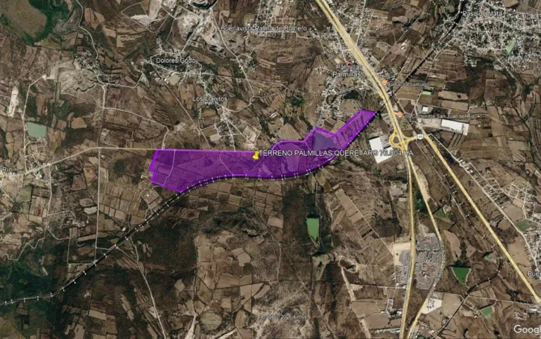 TERRENO EN VENTA – PALMILLAS, QUERÉTARO  OPORTUNIDAD DE INVERSIÓN INDUSTRIAL
