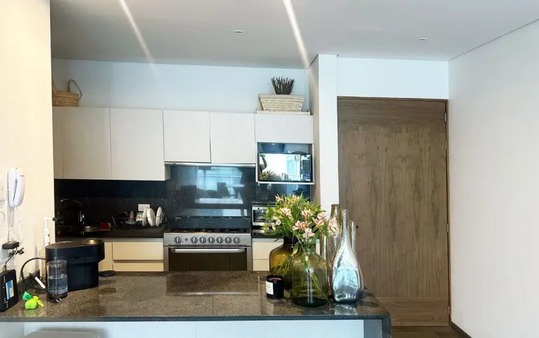 Departamento en venta de 2 recámaras con balcón  en Santa Fe, Over