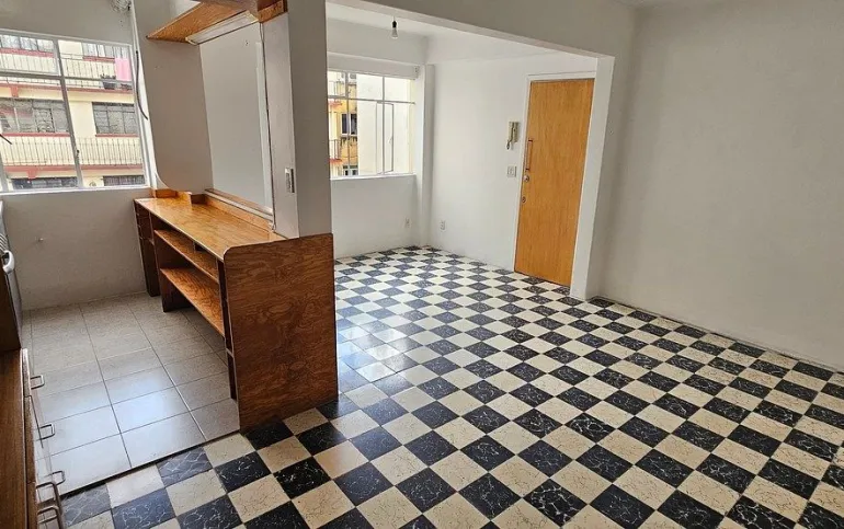 Departamento en renta en la colonia Escandón, Ciudad de México
