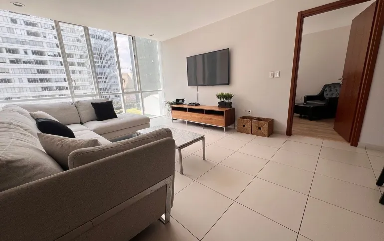 Departamento amueblado en renta Carso - Torre Renoir